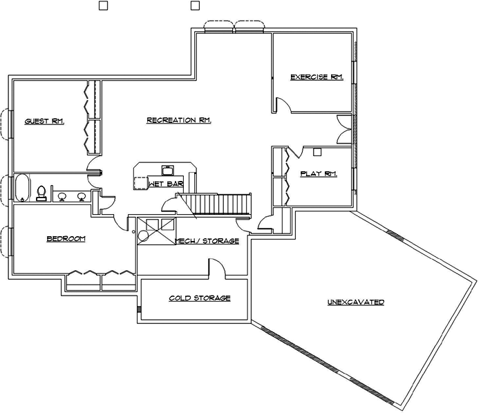 Lower Floor Plan:53-156