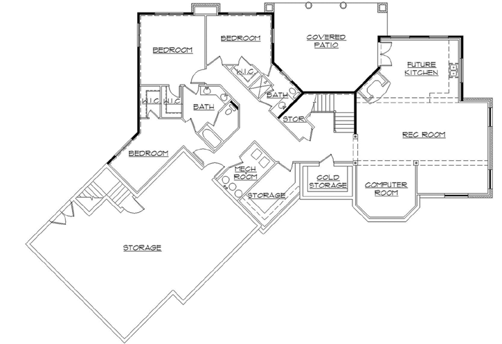 Lower Floor Plan:53-159