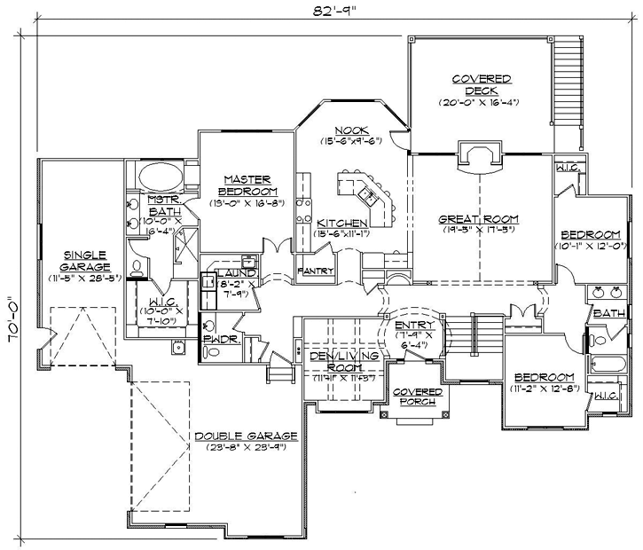 Main Floor Plan: 53-162