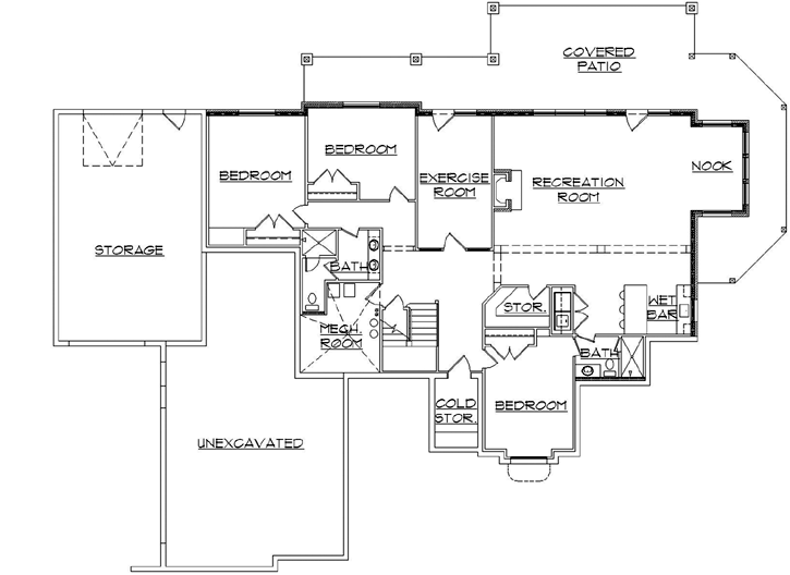 Lower Floor Plan:53-173