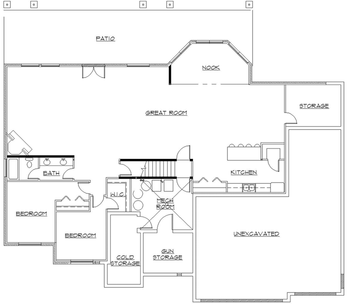 Lower Floor Plan:53-178