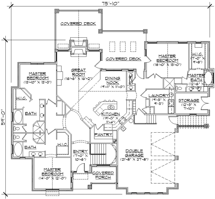 Main Floor Plan: 53-196