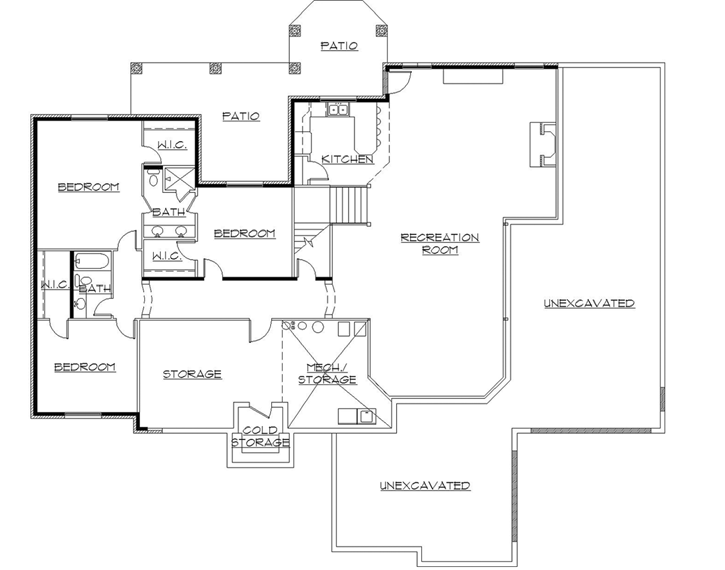 Lower Floor Plan:53-210