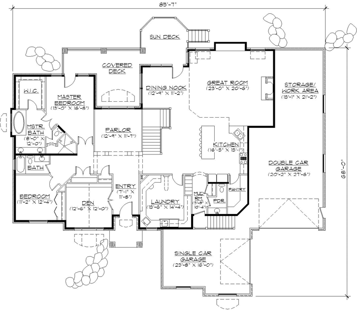 Main Floor Plan: 53-210