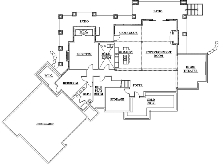 Lower Floor Plan:53-232