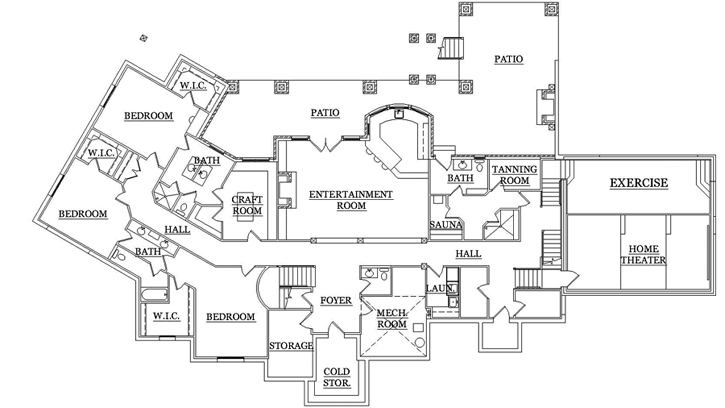 Lower Floor Plan:53-233