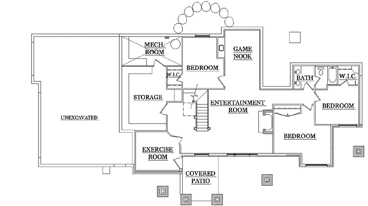 Lower Floor Plan:53-242