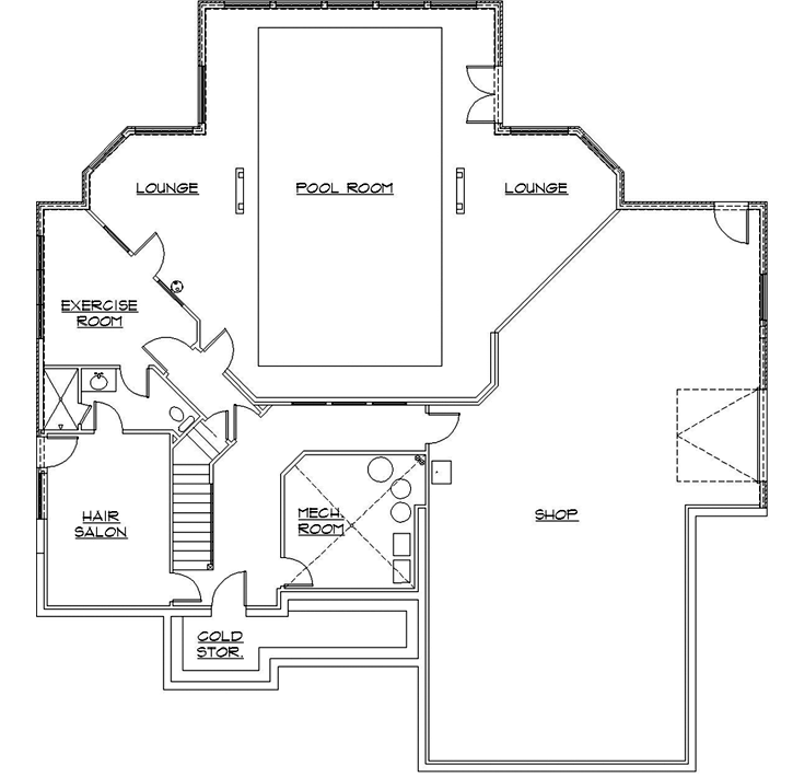 Lower Floor Plan:53-268
