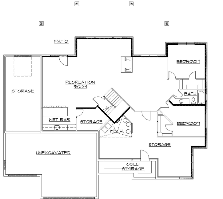 Lower Floor Plan:53-290