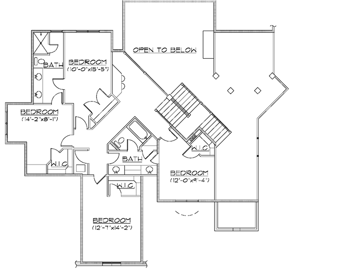 Upper/Second Floor Plan:53-290