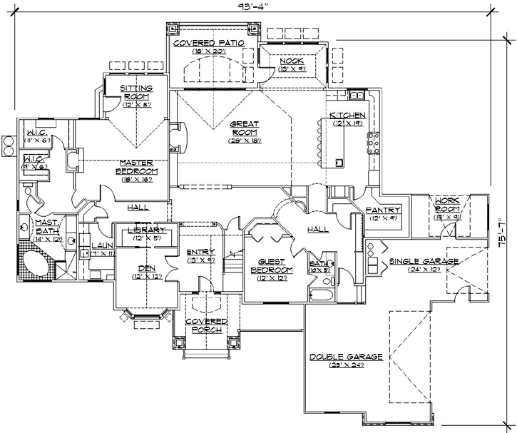 Main Floor Plan: 53-310