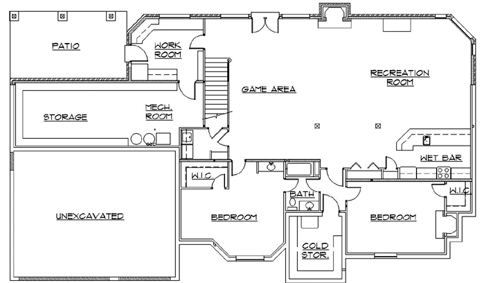 Lower Floor Plan:53-314