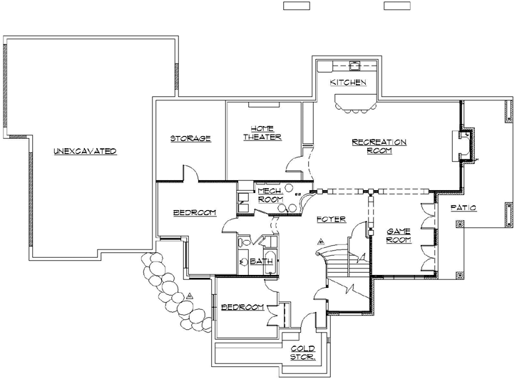 Lower Floor Plan:53-324