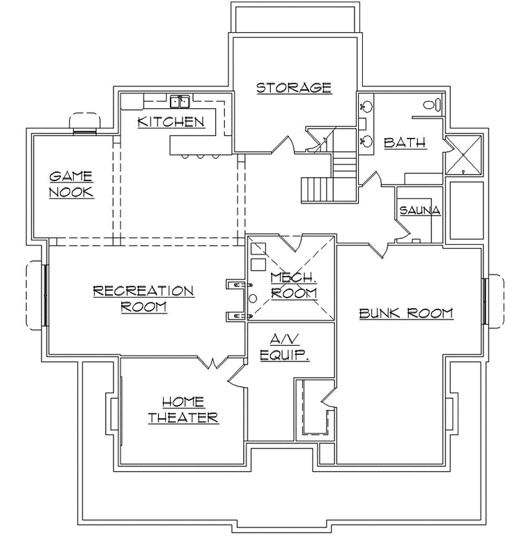 Lower Floor Plan:53-328