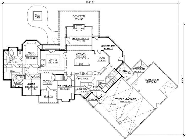 Main Floor Plan: 53-333