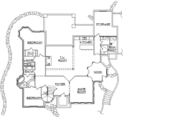 Lower Floor Plan:53-334