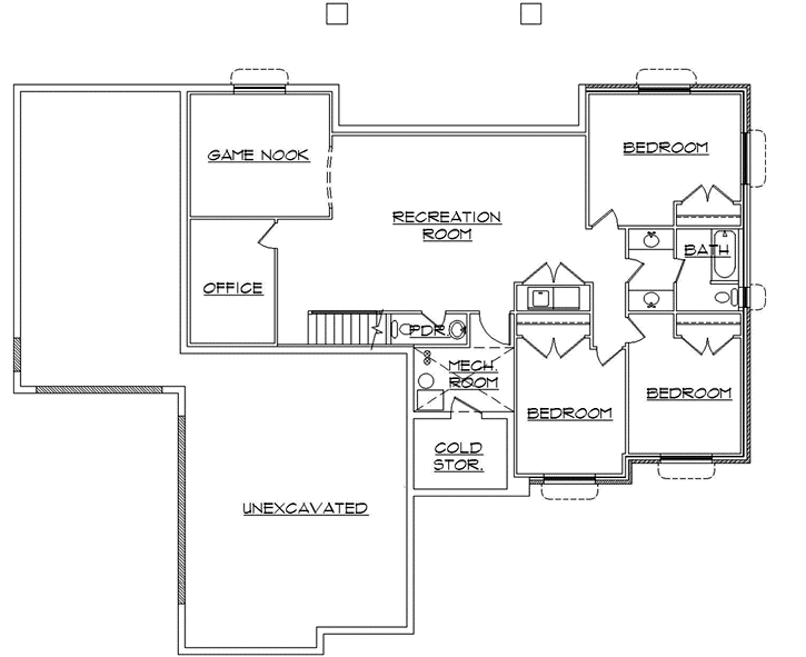 Lower Floor Plan:53-344