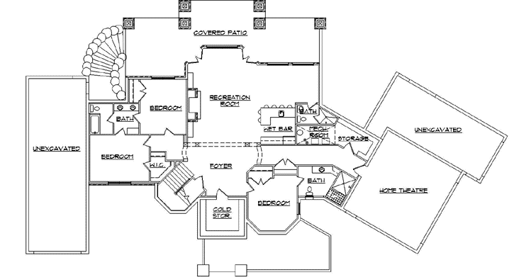 Lower Floor Plan:53-358