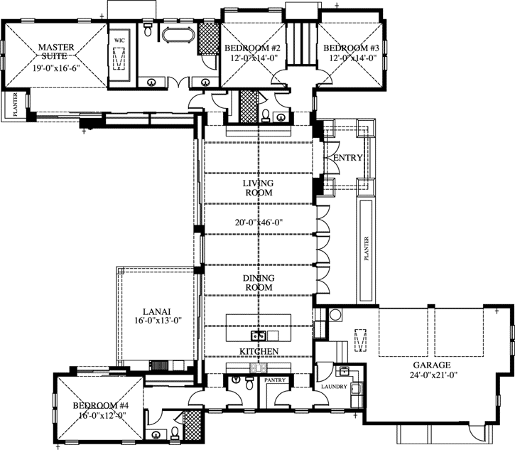 Main Floor Plan: 54-111