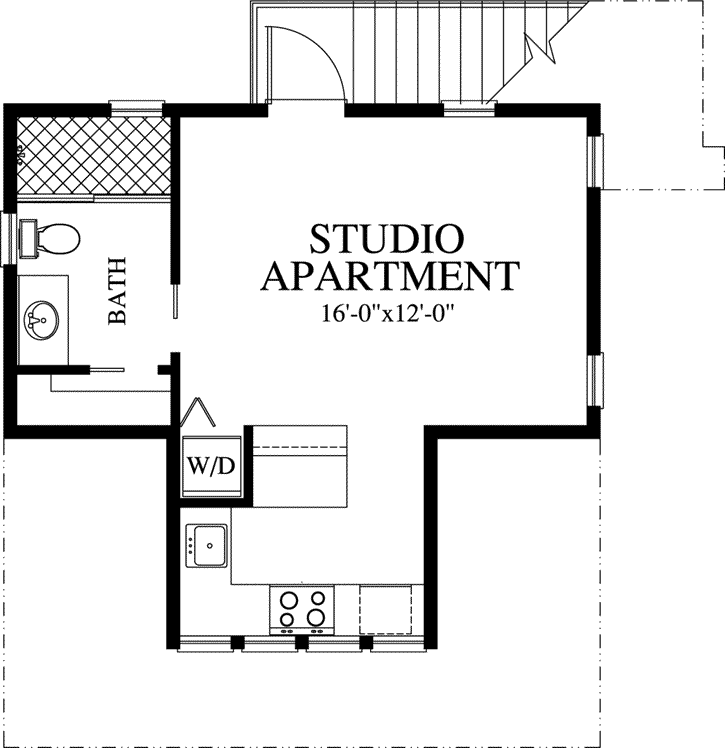 Upper/Second Floor Plan:54-120