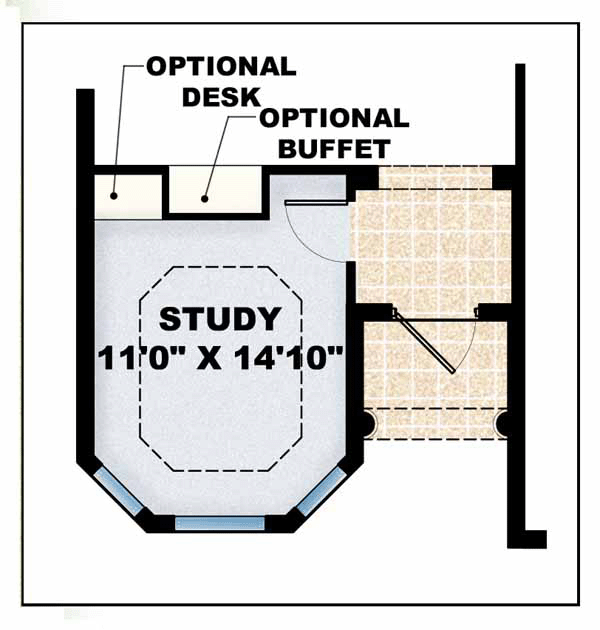 Mediterranean Style House Plans Plan: 55-202