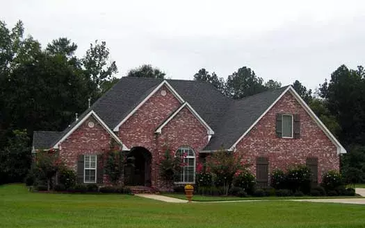 European house plans 56-101 - front exterior, 2,160 sq ft, 3 bed, 2 bath house plans | Monster House Plans