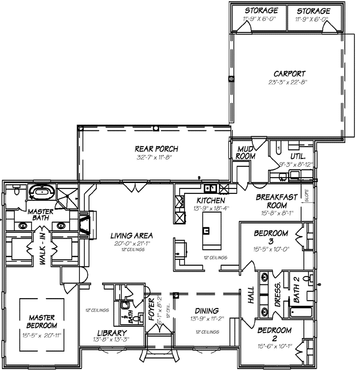 Main Floor Plan: 56-102