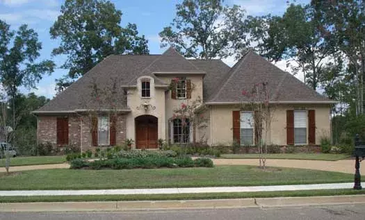 European house plans 56-112 - front exterior, 3,259 sq ft, 3 bed, 4 bath house plans | Monster House Plans