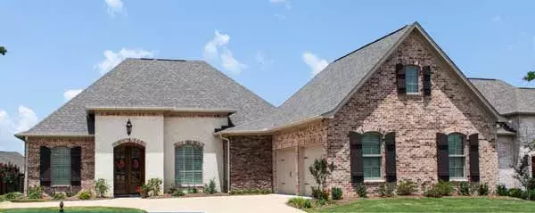 Traditional house plans 56-138 - front exterior, 2,364 sq ft, 3 bed, 2 bath house plans | Monster House Plans