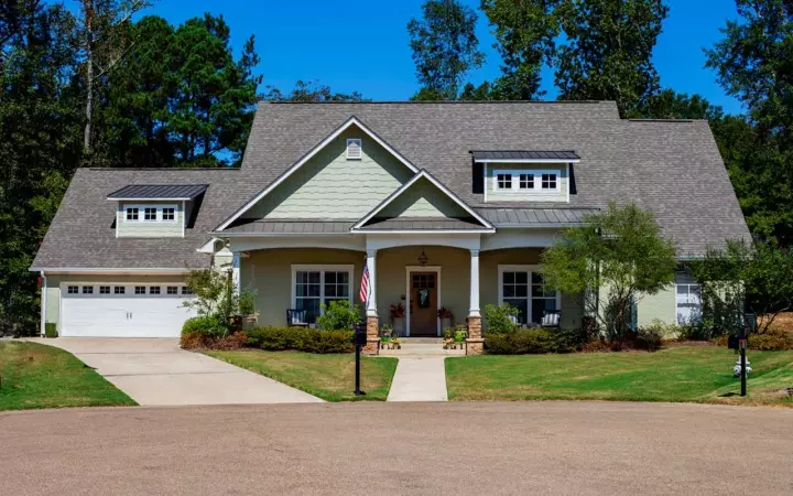 Bungalow house plans 56-186 - front exterior, 2,395 sq ft, 3 bed, 2 bath house plans | Monster House Plans