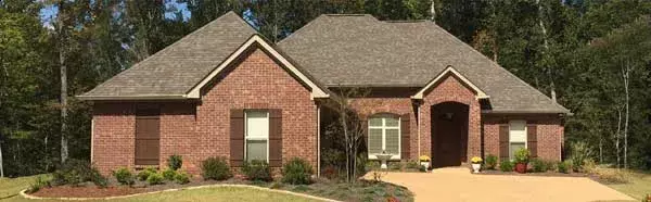 Traditional house plans 56-187 - front exterior, 1,934 sq ft, 3 bed, 2 bath house plans | Monster House Plans