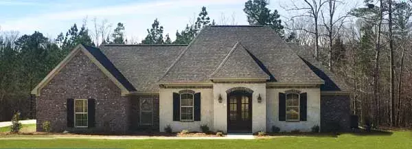 European house plans 56-194 - front exterior, 2,226 sq ft, 3 bed, 2 bath house plans | Monster House Plans