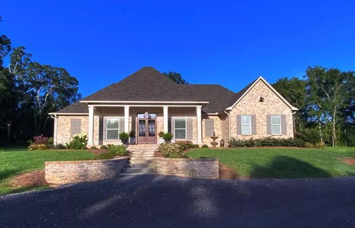 Southern house plans 56-258 - front exterior, 2,960 sq ft, 4 bed, 3 bath house plans | Monster House Plans