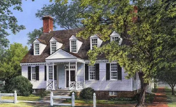 Southern house plans 57-195 - front exterior, 3,382 sq ft, 4 bed, 3 bath house plans | Monster House Plans