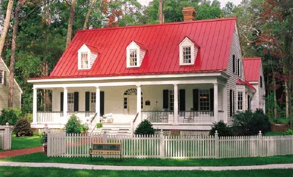 Southern house plans 57-204 - front exterior, 2,438 sq ft, 3 bed, 3 bath house plans | Monster House Plans