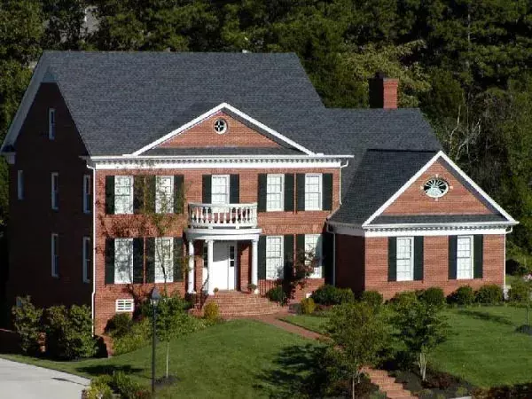 Southern Colonial house plans 57-218 - front exterior, 3,183 sq ft, 3 bed, 3 bath house plans | Monster House Plans