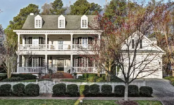 Plantation house plans 57-301 - front exterior, 3,057 sq ft, 4 bed, 3 bath house plans | Monster House Plans