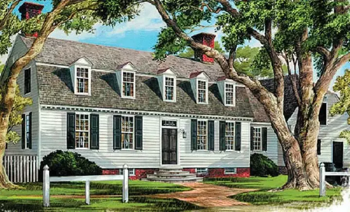 French Country house plans 57-330 - front exterior, 2,976 sq ft, 4 bed, 3 bath house plans | Monster House Plans