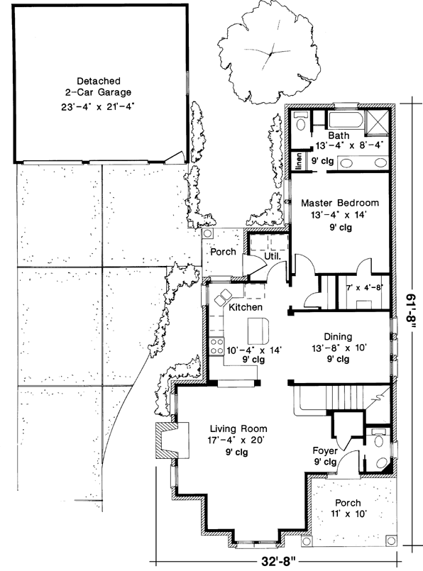 Main Floor Plan: 58-153