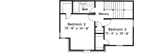 Upper/Second Floor Plan:58-153