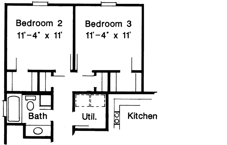 Country Style House Plans 58-154