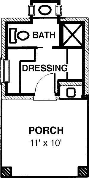 European Style Floor Plans Plan: 58-215