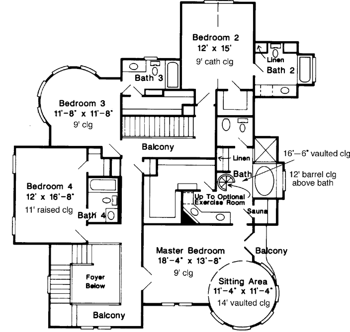 Upper/Second Floor Plan:58-265