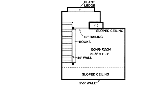 Bonus Floor Plan:58-384