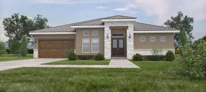 Contemporary house plans 59-206 - front exterior, 2,897 sq ft, 4 bed, 4 bath house plans | Monster House Plans