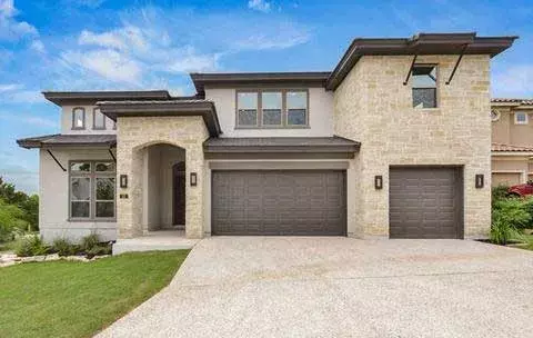 Contemporary house plans 59-261 - front exterior, 3,628 sq ft, 4 bed, 4 bath house plans | Monster House Plans
