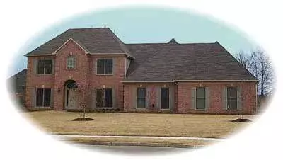 Traditional house plans 6-1009 - front exterior, 3,452 sq ft, 4 bed, 3 bath house plans | Monster House Plans
