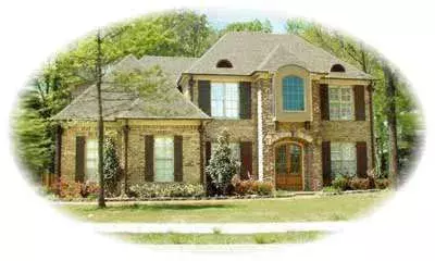 European house plans 6-1011 - front exterior, 3,695 sq ft, 4 bed, 4 bath house plans | Monster House Plans