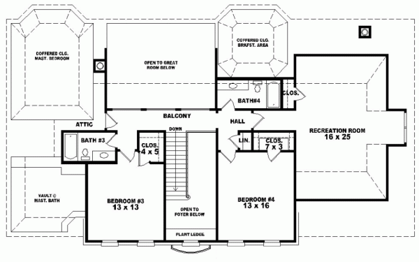 Upper/Second Floor Plan:6-1023