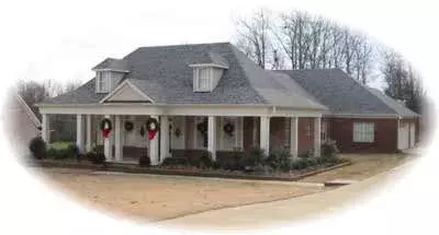 Southern house plans 6-1054 - front exterior, 2,777 sq ft, 3 bed, 2 bath house plans | Monster House Plans